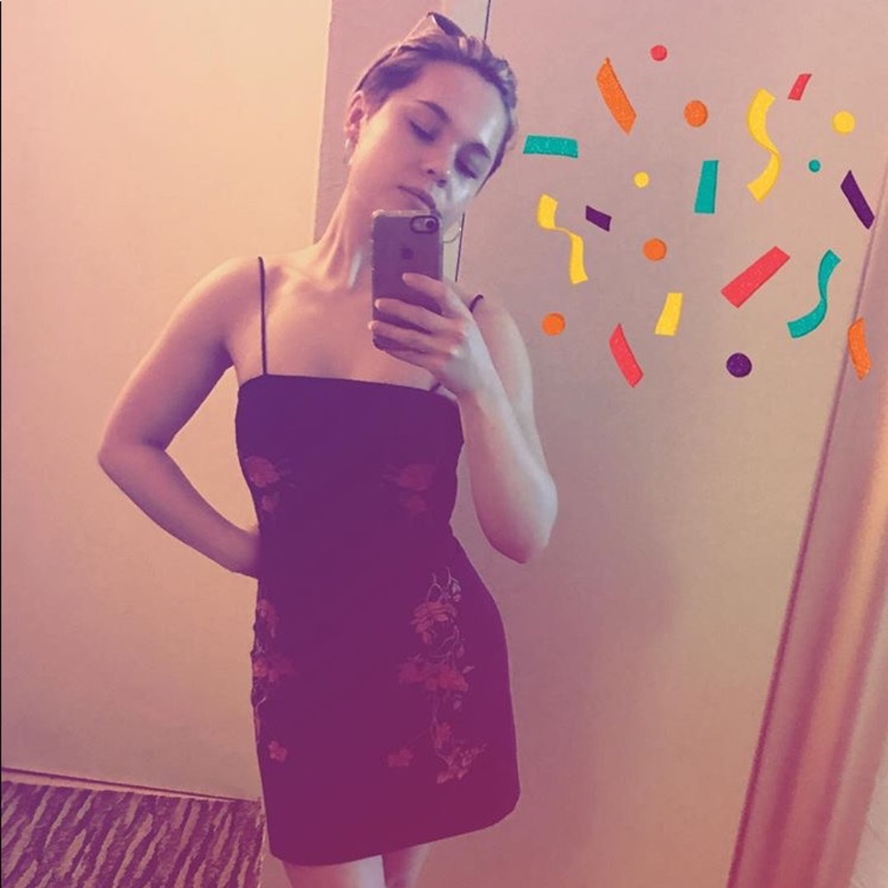 Finders Keepers embroidered dress